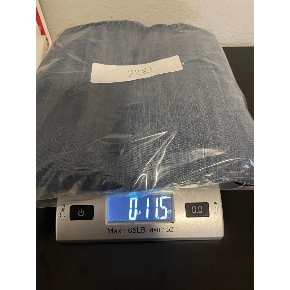 Eileen Fisher Shirt Dress Womens Large Blue Denim Tencel Sleeveless Button Front - Picture 7 of 7